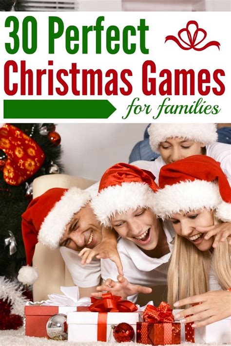 30 Perfect Christmas Games for Families | Christmas games for family ...