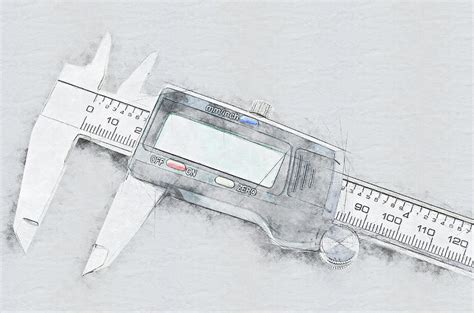 Caliper Drawing at PaintingValley.com | Explore collection of Caliper Drawing