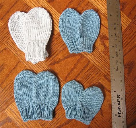 Easy Summer Baby Mittens pattern by Urszula Tanouye