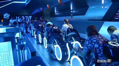 A Full POV Video Ride Through the TRON Lightcycle Power Run Roller ...