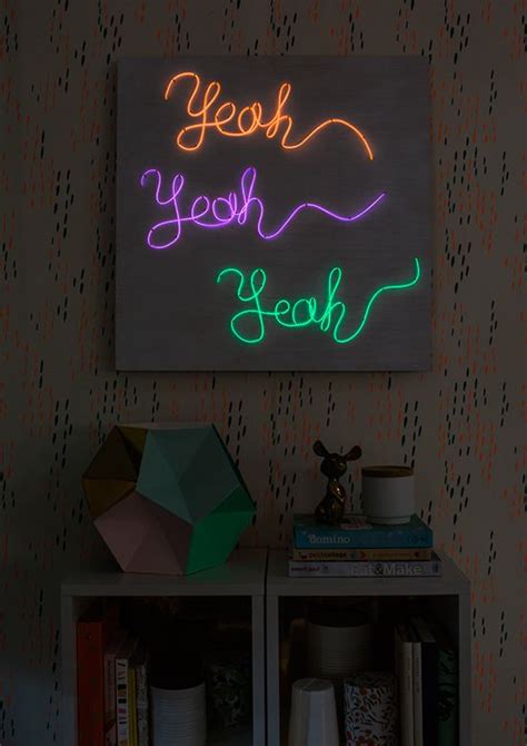 Make a custom neon sign! / Oh Joy book Hobbies And Crafts, Crafts For Kids, Arts And Crafts, Diy ...