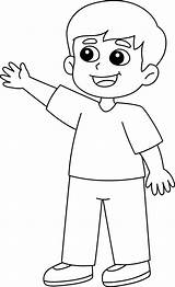 Boy Coloring Pages sketch template