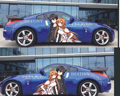 anime vinyl car wrap - MaiOtaku Anime