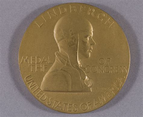 Medal, Medal of Congress, Charles A. Lindbergh | National Air and Space ...