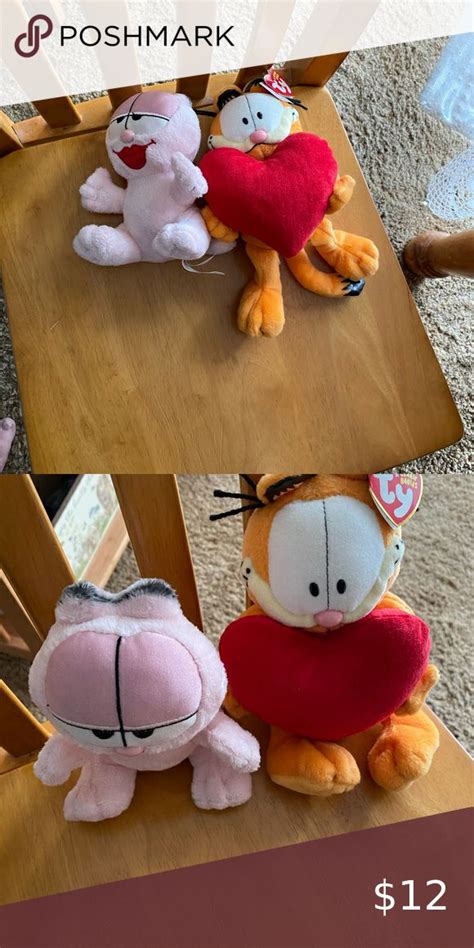 Garfield and Arlene plush in 2020 | Plush, Cute, Garfield