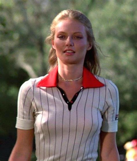 Cindy Morgan as 'Lacey Underall' in a scene from the comedy film "Caddyshack," 1980. : r ...