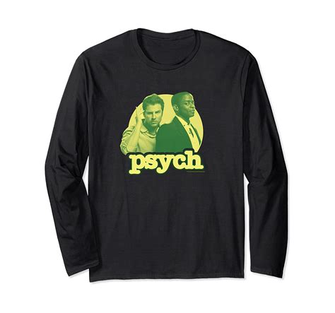 Psych Shawn Spencer And Gus Long Sleeve T-shirt