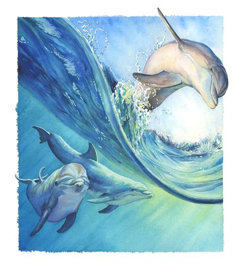 Maury Aaseng: Art of Painting Sea Life in Watercolor on Behance ...