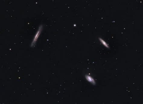 The Leo Triplet | Observe & Photograph 3 Gorgeous Galaxies at Once