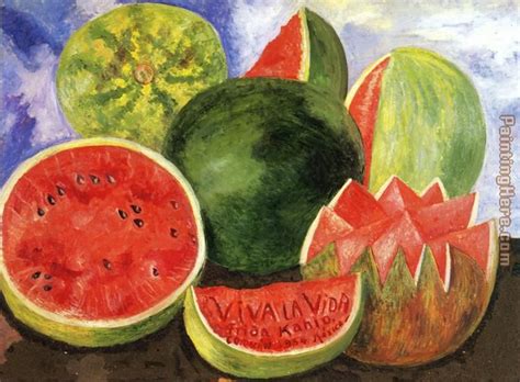 Frida Kahlo Viva la vida painting anysize 50% off