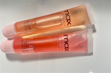 Max ultra shine pink jelly lipgloss/ lipgloss / peach | Etsy