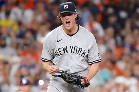 Sick as a dog, Yankees’ Gerrit Cole gets IV, then F-bombs his way to ...