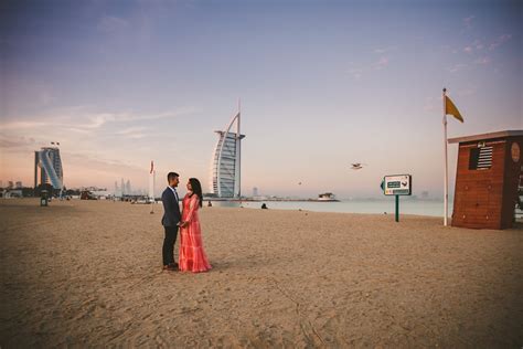 Dubai Beach Morning Pre Wedding Photoshoot - Best Wedding Photographer in Dubai | Dubai Couple ...