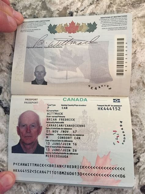 Real Canadian passport | Canadian passport, Passport online, Biometric passport