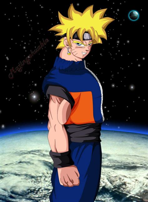 Naruto And Goku Fusion Wallpapers - Wallpaper Cave