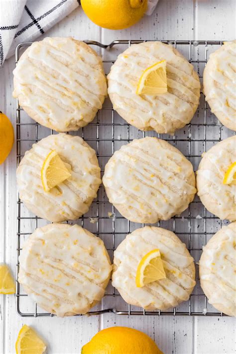 Glazed Lemon Cookies - House of Nash Eats