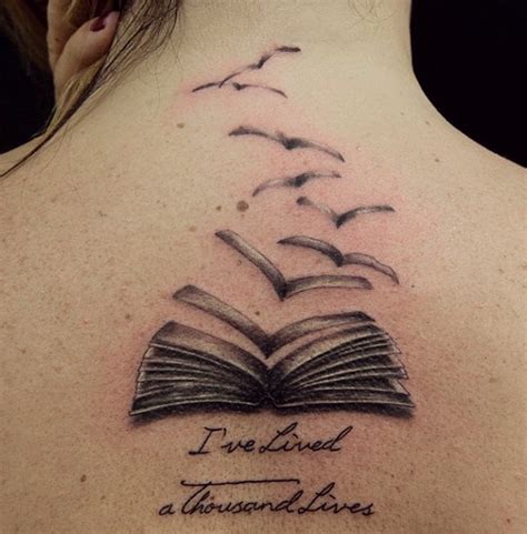 Open Book Tattoo