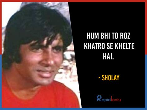 These Iconic Amitabh Bachchan Dialogues Prove That He Is The Definition Of SWAG!