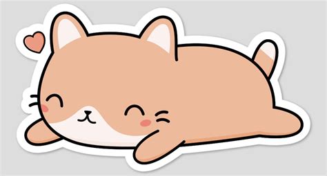 Sticker Design Cute - Stickers design with cute animals and various ...