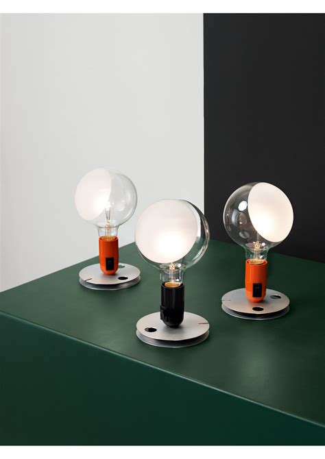 Lampadina - LED Table Lamp in 2021 | Castiglioni lamp, Modern table lamp design, Lamp design