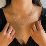 Diamond Love Letter Necklace | Alexandra Marks Jewelry