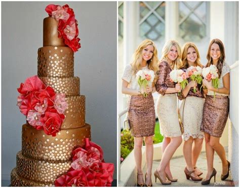 Bronze Wedding Color Palette - Elegant Wedding Ideas and Elegant Weddings Tips | Bronze wedding ...