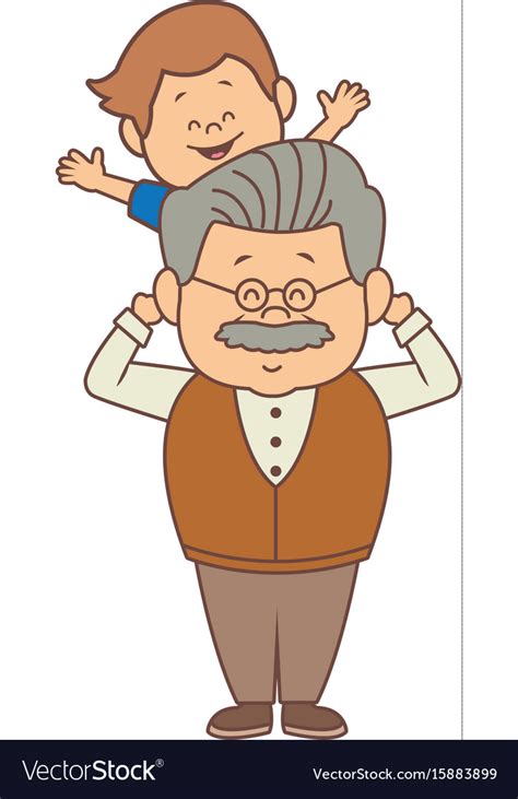 Grandpa Cartoon Svg - 152+ SVG File for Silhouette