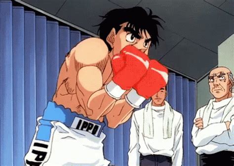 Ippo Boxing GIF - Ippo Boxing Practicing - Discover & Share GIFs