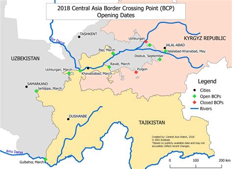 26 Routes in 2 Years: The New Transport Map of Central Asia - Voices On ...