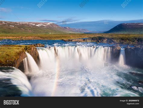 Godafoss Waterfall Image & Photo (Free Trial) | Bigstock