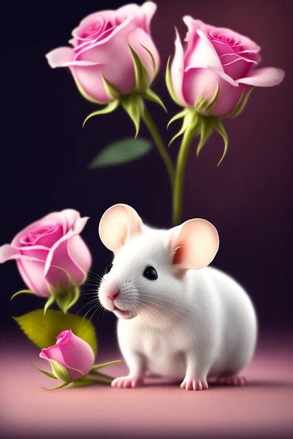 Ai Generated White Mouse Rodent - Free image on Pixabay