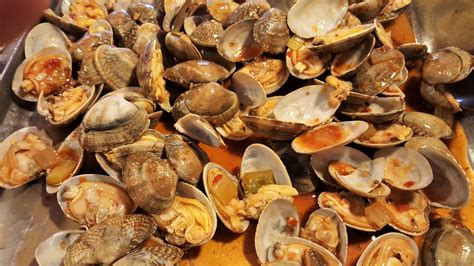 Steamed Clams In Sauce Free Stock Photo - Public Domain Pictures