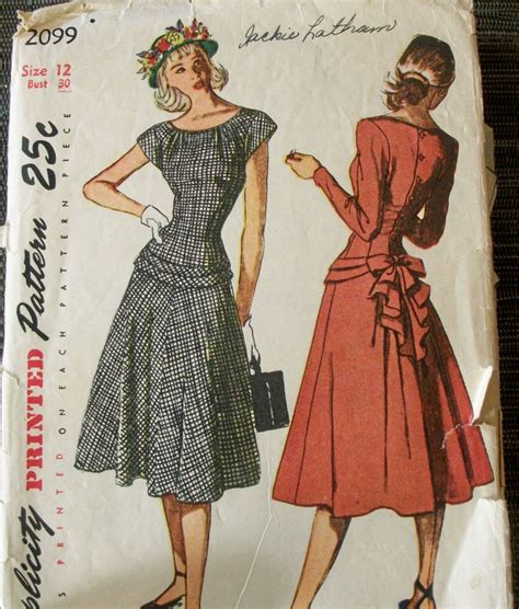 Vintage Dress Patterns Free - GESTUOS