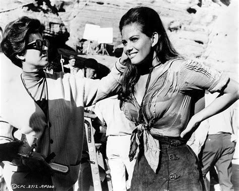 Claudia Cardinale Behind the Scenes in The Professionals (1966) - 1280 ...