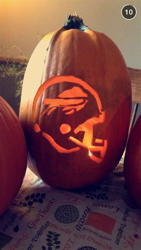 Buffalo Bills Pumpkin | Pumpkin carving, Pumkin carving, Buffalo bills