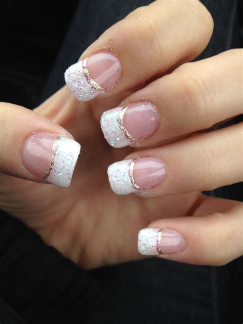 French Manicure With White Tips