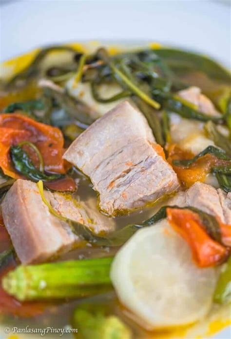 Sinigang na Baboy with Gabi | Pork & food