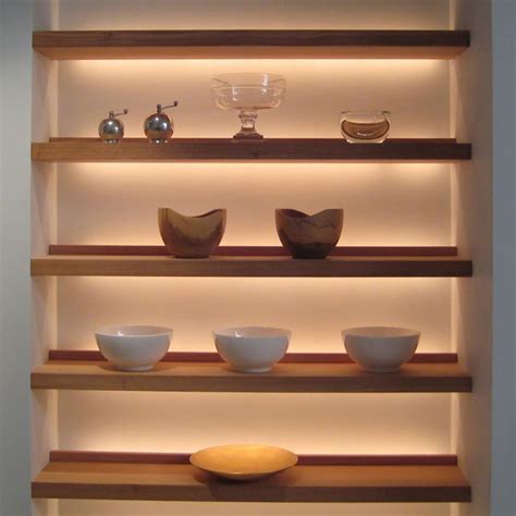 20+ Lighting Under Open Shelves - DECOOMO