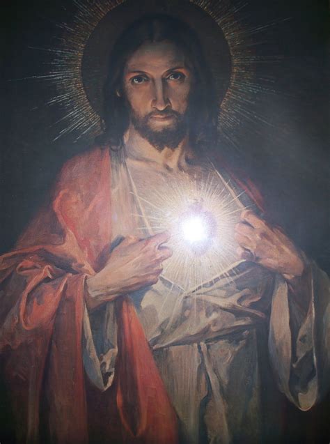 Sacred Heart of Jesus, Glowing Furnace of Charity: Have mercy on us ...