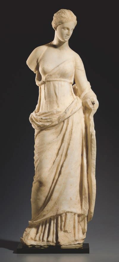 A GREEK MARBLE APHRODITE , HELLENISTIC PERIOD, CIRCA 2ND CENTURY B.C ...