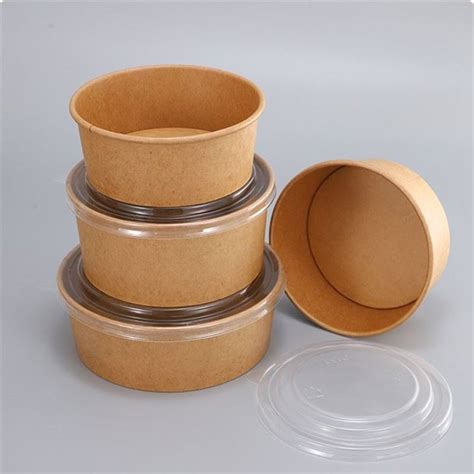 China Customized Disposable Paper Salad Bowl Suppliers, Manufacturers ...