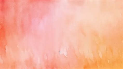 Delicate Orange Watercolor Background With A Pastel Touch, Hand Painted Background, Watercolor ...