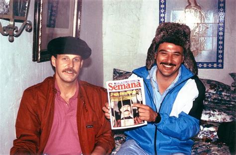 DEA Agents Stephen Murphy and Javier Peña after the raid of Pablo ...