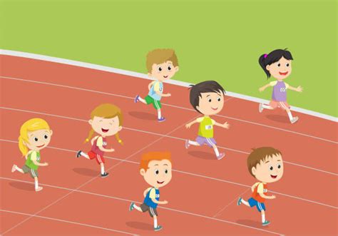 Kids Race Clipart