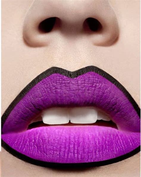 formas de #maquillarse los #labios | Lipstick for fair skin, Halloween lip makeup, Lipstick art