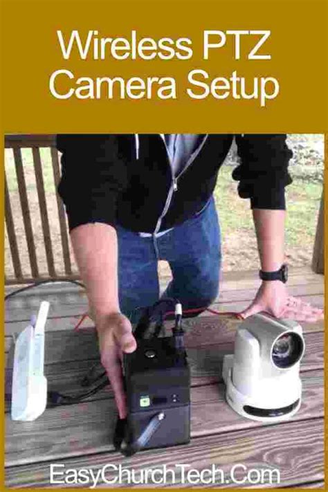 Wireless PTZ Camera Setup Guide | easychurchtech.com in 2020 | Ptz camera, Setup, Wireless