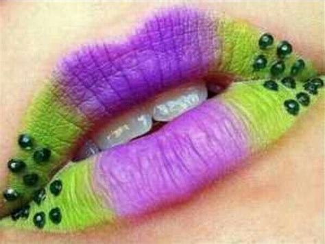 Lovely lip art #makeup #lips Orange Lips, Purple Lips, Lip Art, Lipstick Art, Rosy Lips, Eyes ...