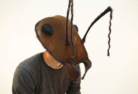 Ant mask. $50.00, via Etsy. | Animal head masks, Ant costume, Ants