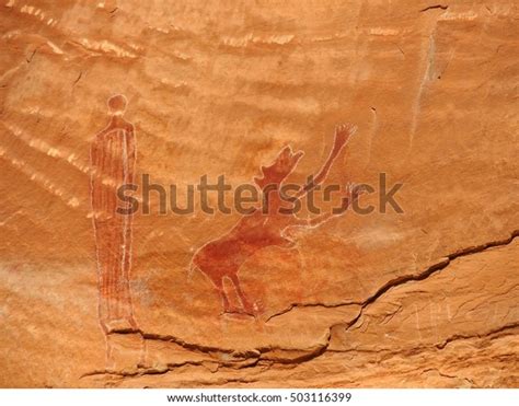 Ancient Native American Pictographs Black Dragon Stock Photo 503116399 | Shutterstock