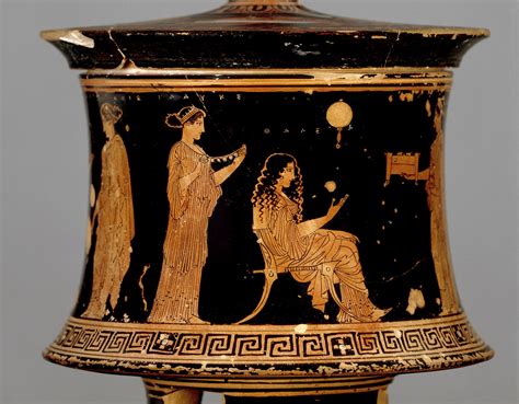 Greek Vase Depicting Wedding Preparations (Illustration) - World History Encyclopedia